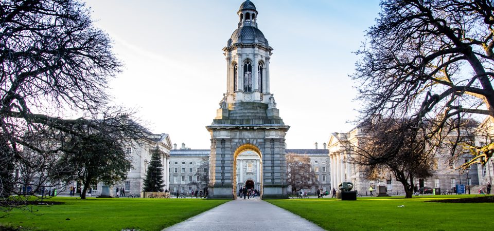 Bell Tower in Trinity College, Dublin Ireland